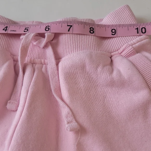 Champion Joggers Sweatpants Graphic Logo Elastic Waist Front Pockets Pink Small - Picture 6 of 16